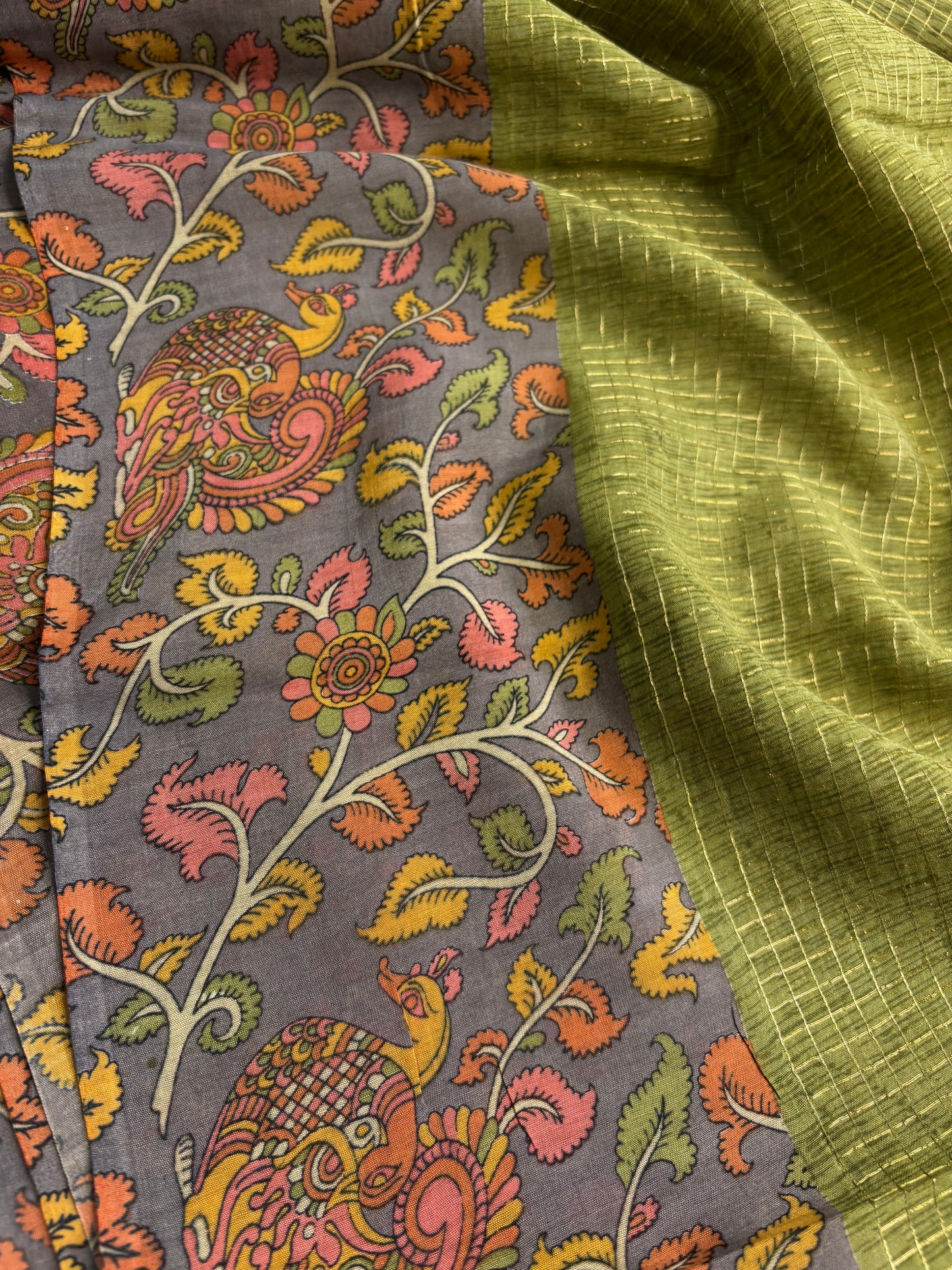 NYD130 (2D) : Mehendi green-grey