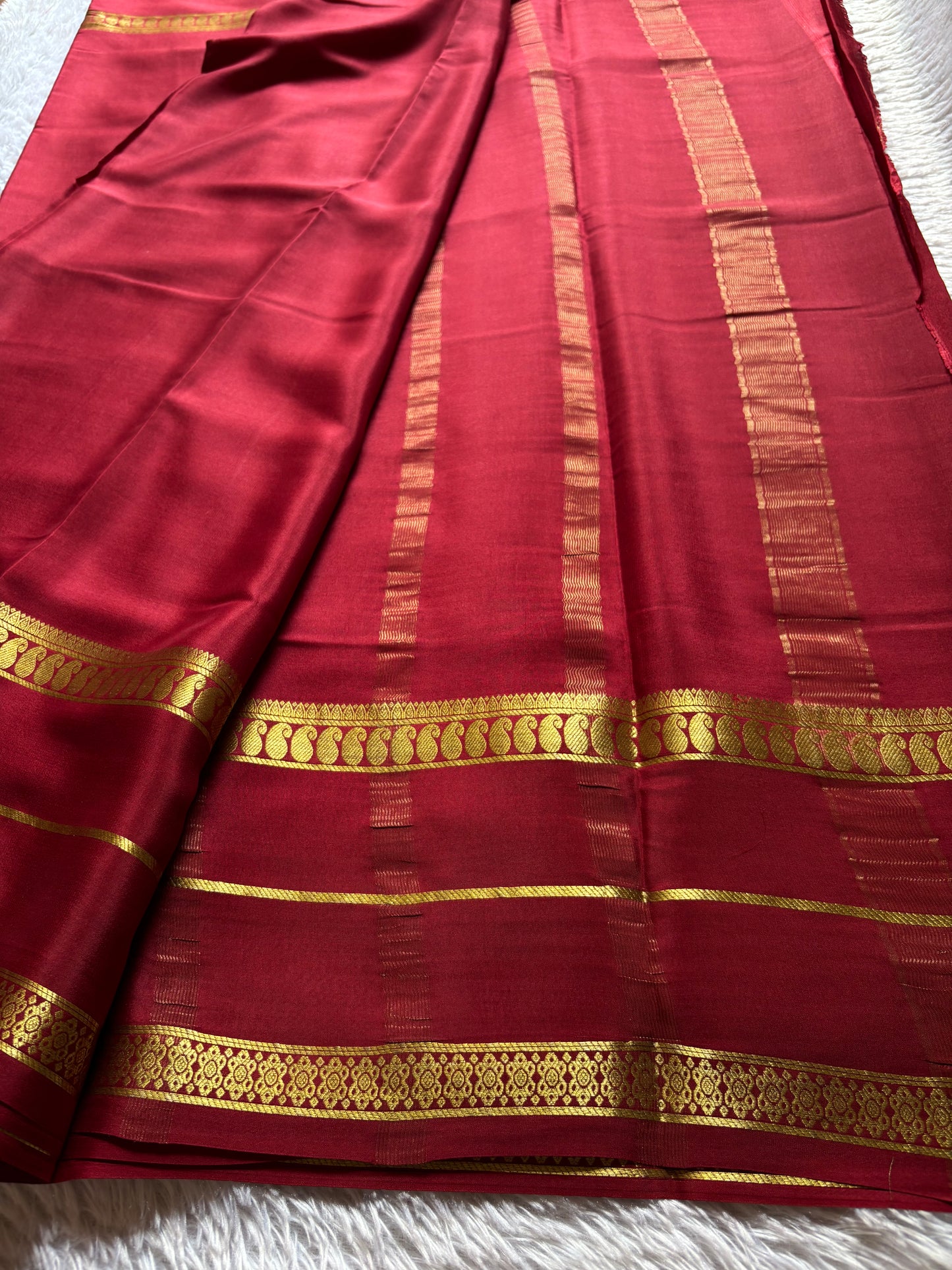 Malini : Solid Maroon
