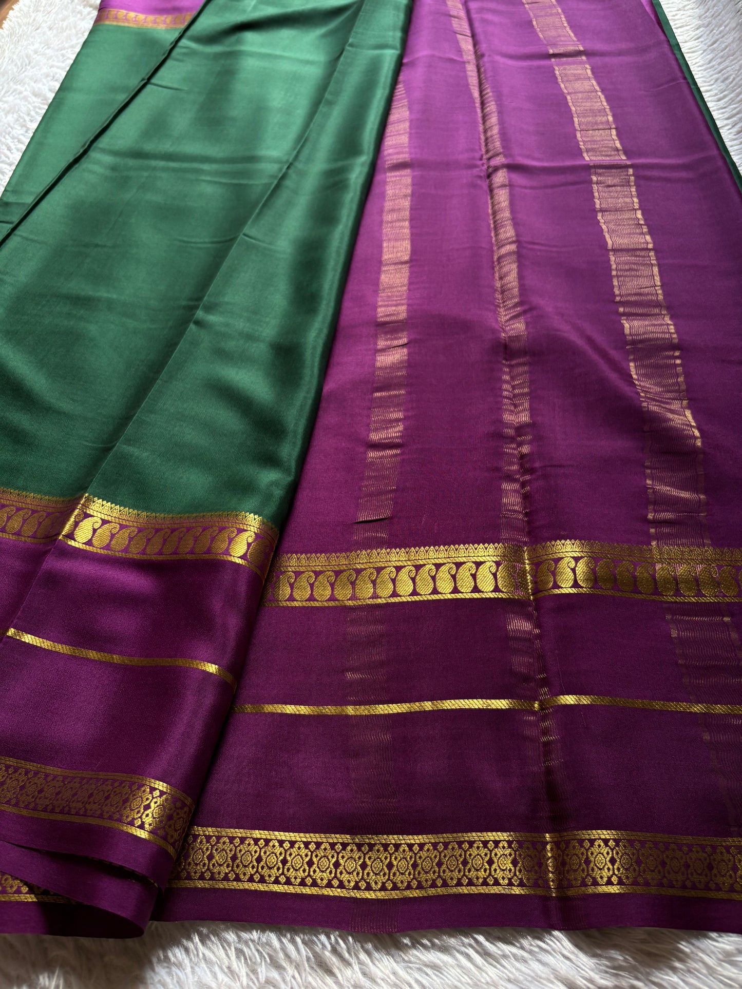 Malini (2D) : Dark green-purple
