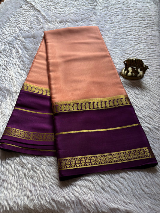 Malini (2D) : Peach-purple