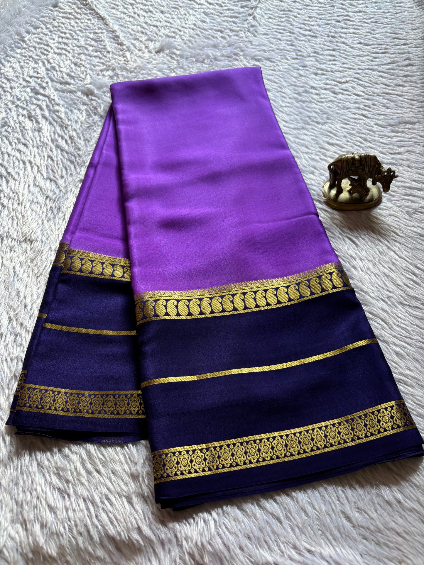 Malini (2D) : Dark lavender-navy blue
