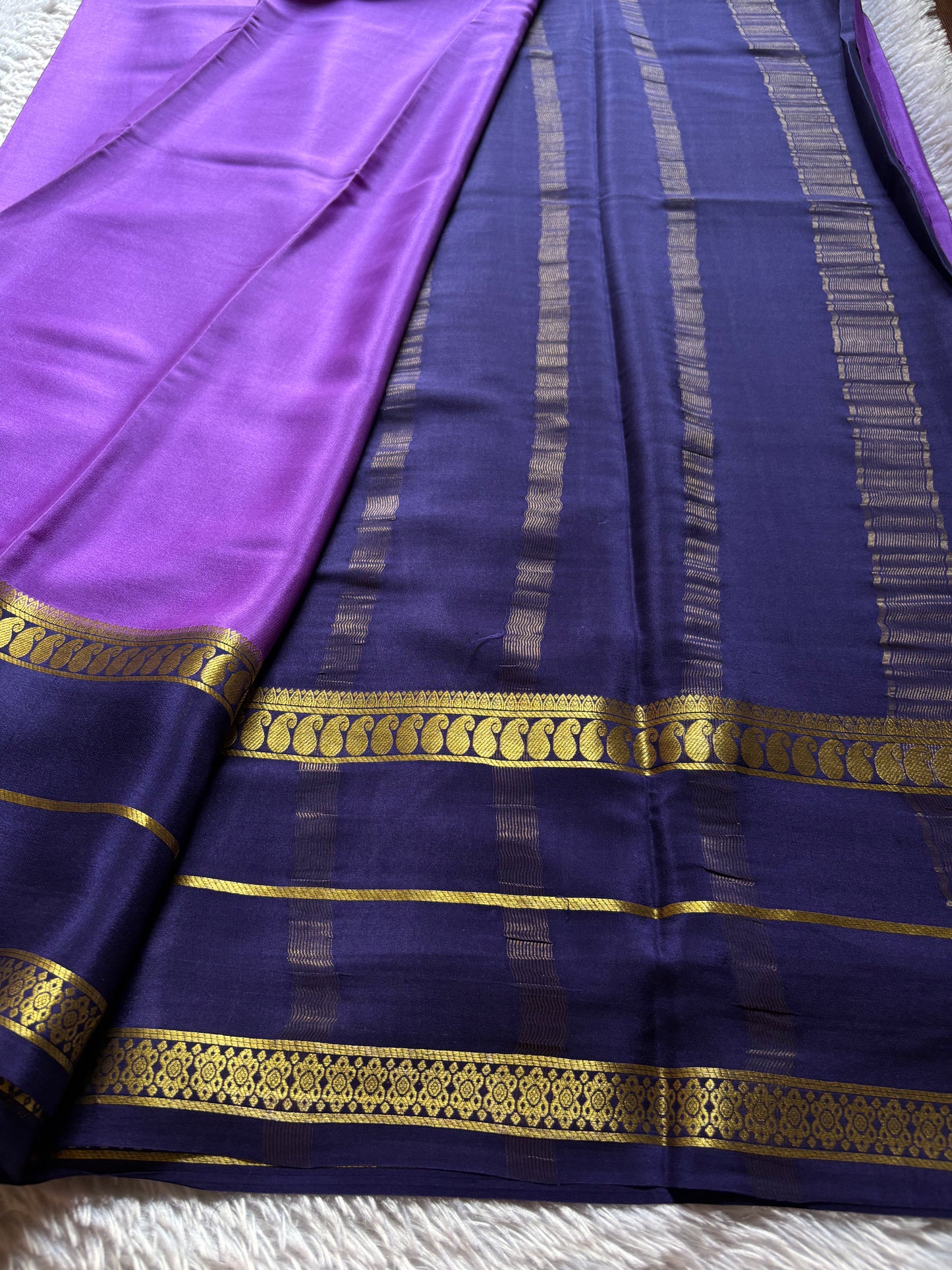 Malini (2D) : Dark lavender-navy blue