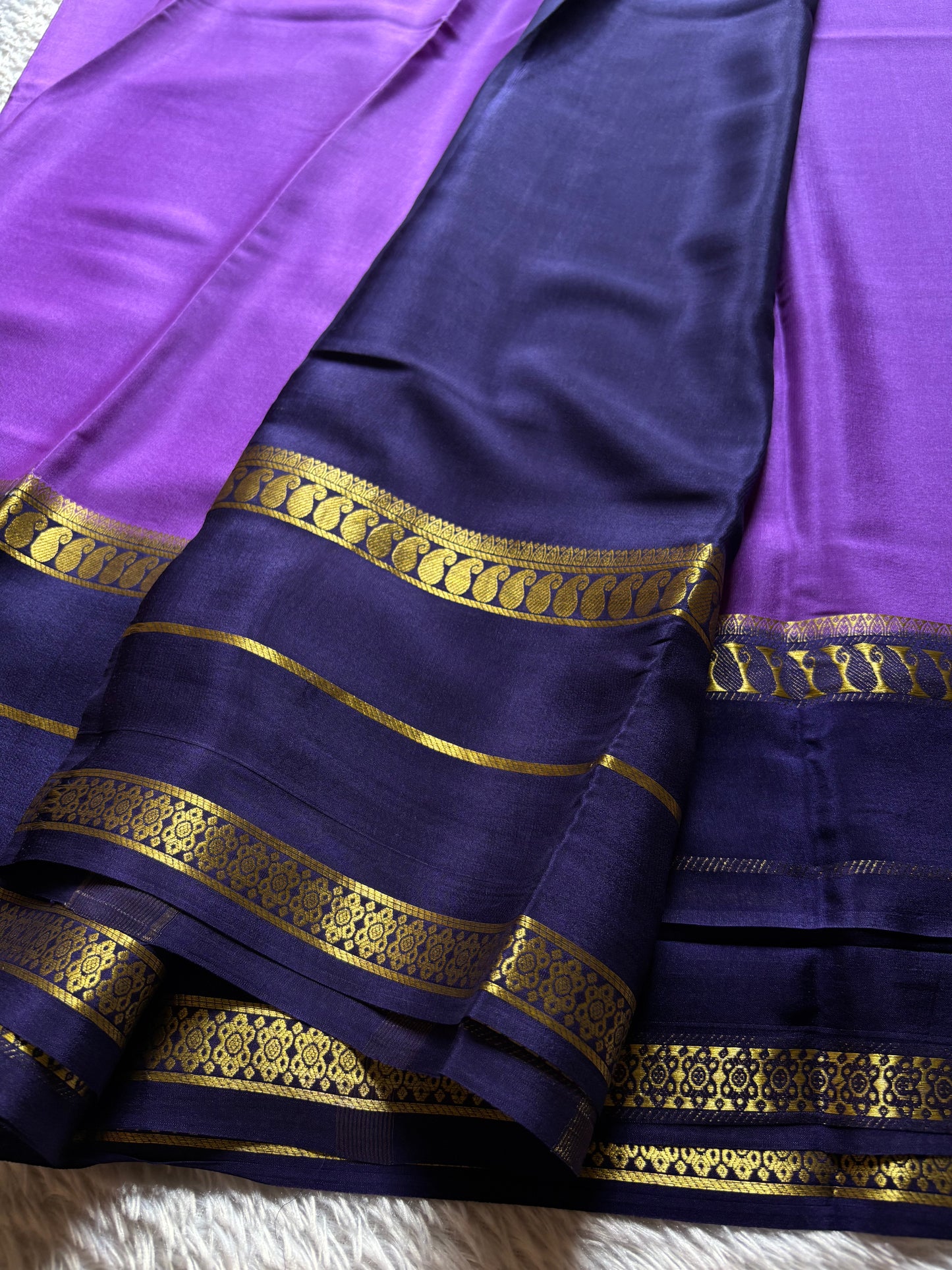 Malini (2D) : Dark lavender-navy blue