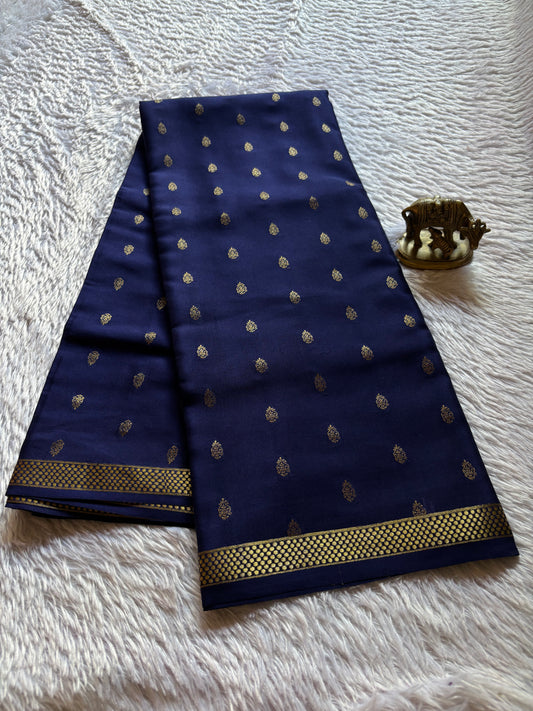 Bhavana : Solid Dark blue