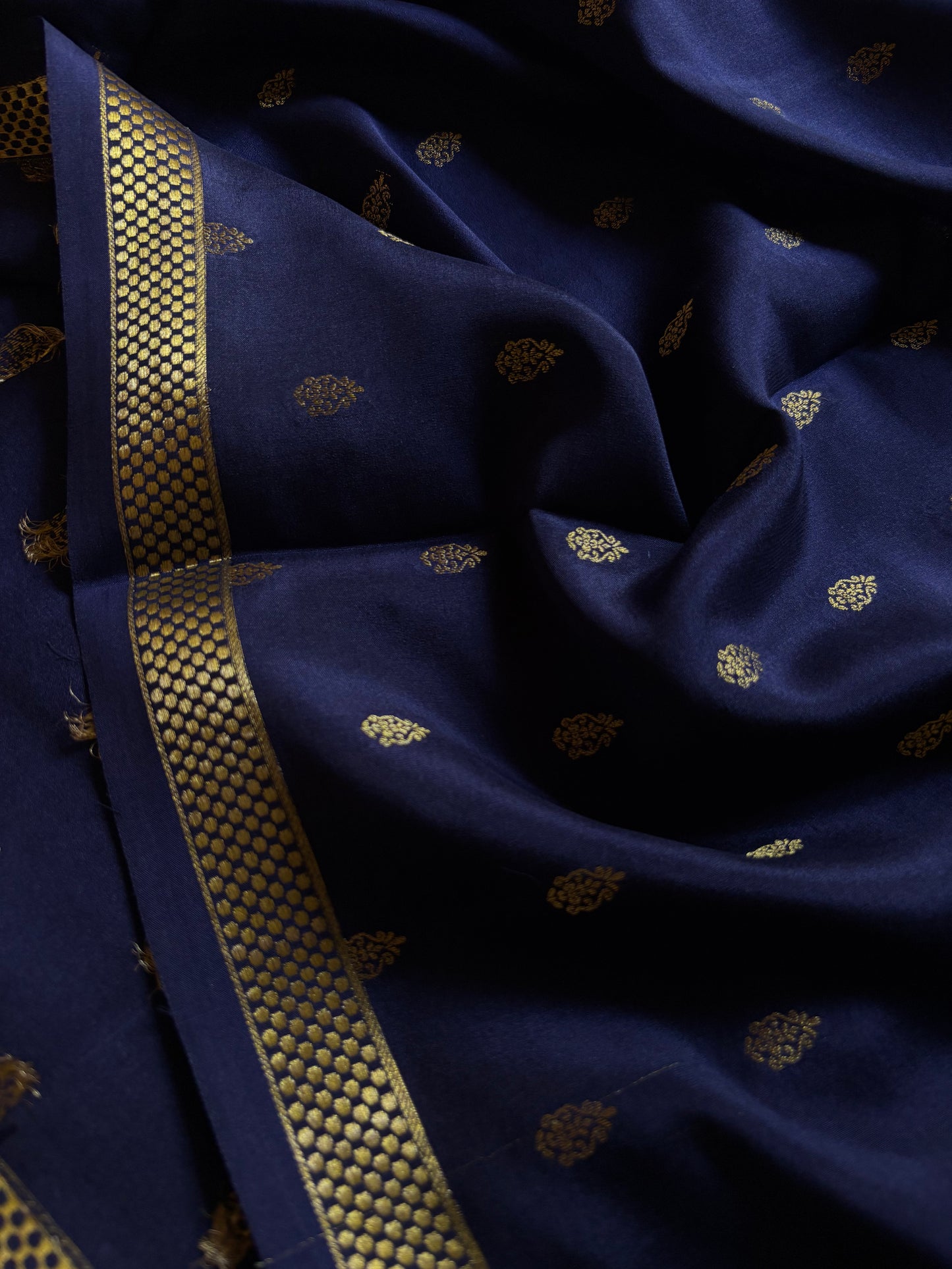Bhavana : Solid Dark blue