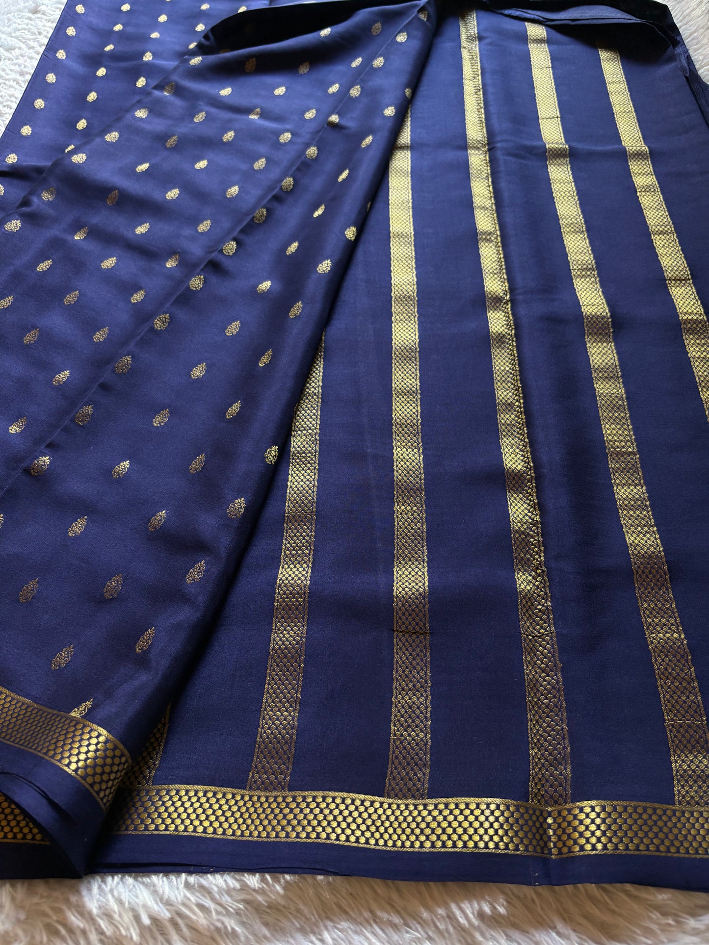 Bhavana : Solid Dark blue