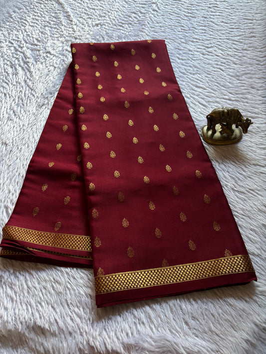 Bhavana : Solid Maroon