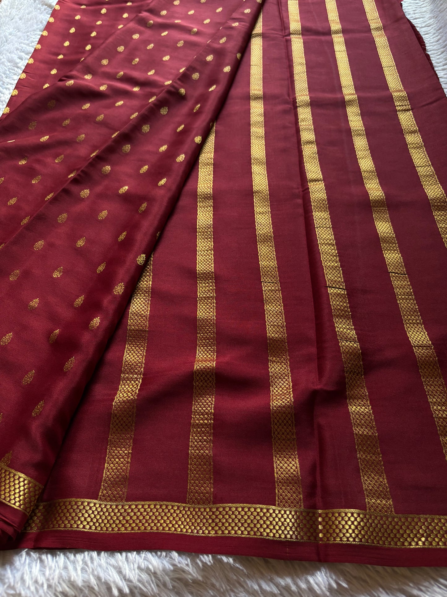 Bhavana : Solid Maroon
