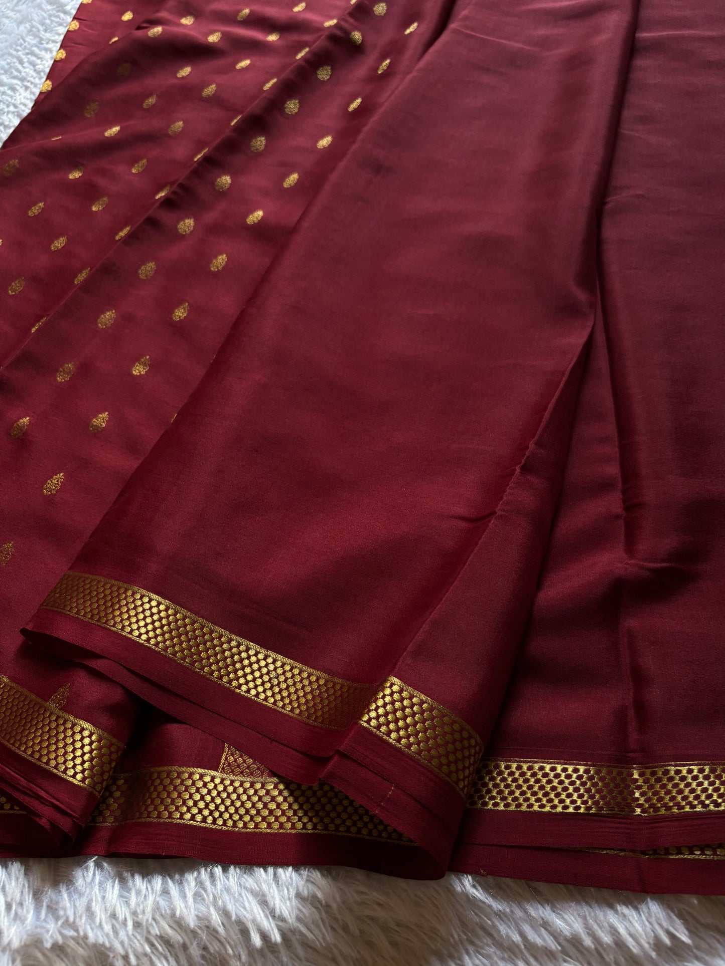 Bhavana : Solid Maroon