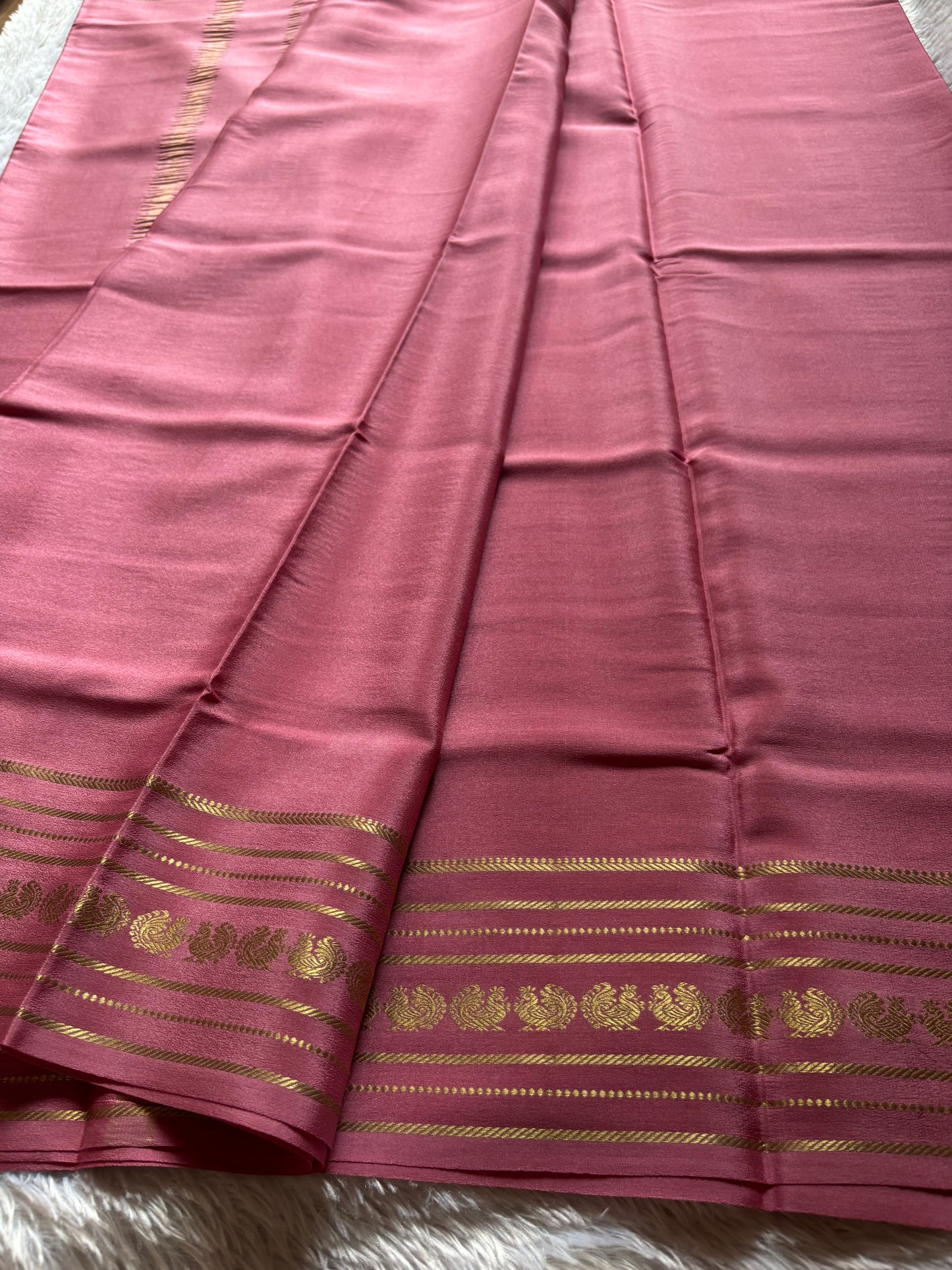 Hamsini : Solid Petal pink