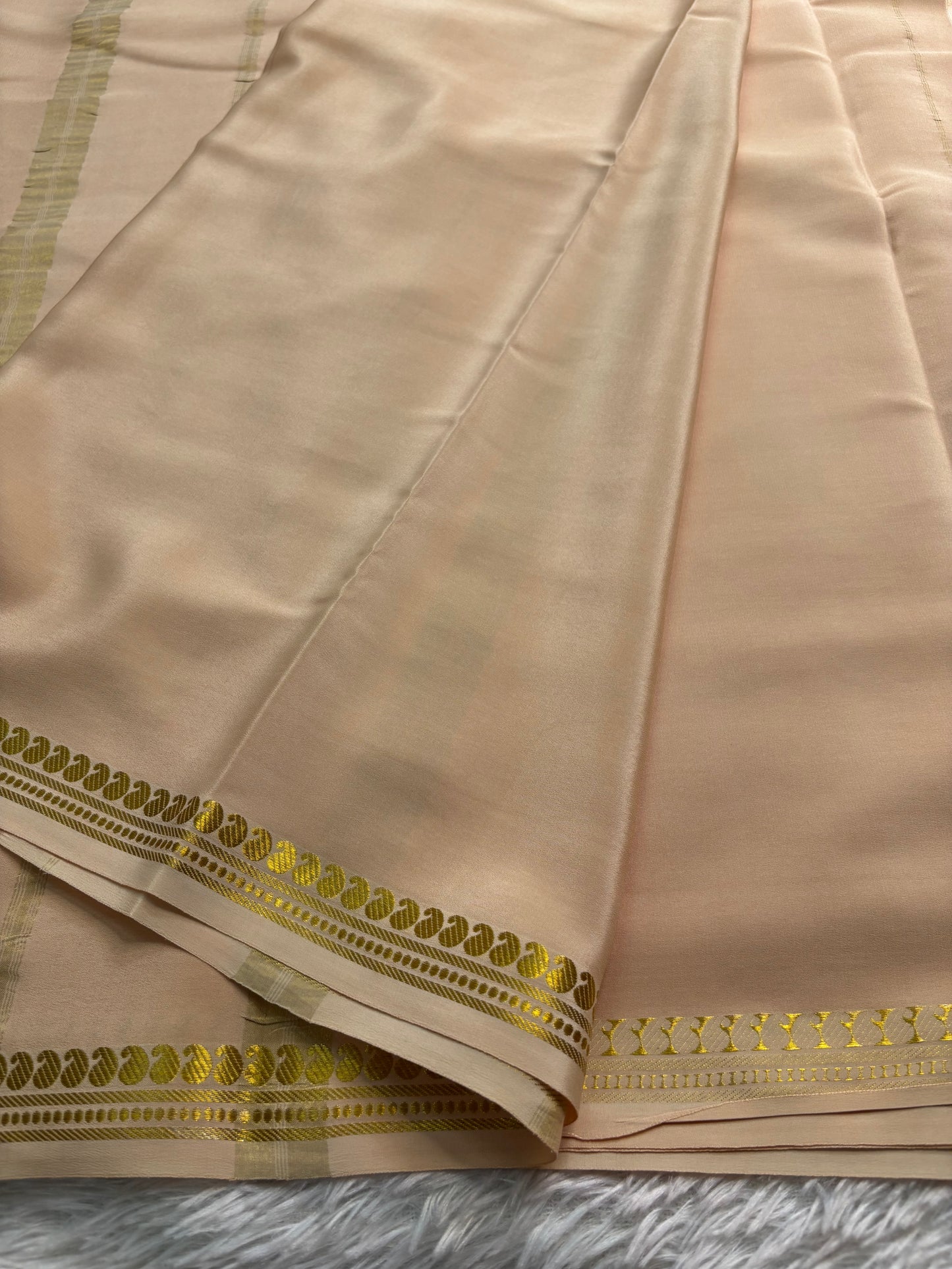 Nirmala : Solid Chikoo beige