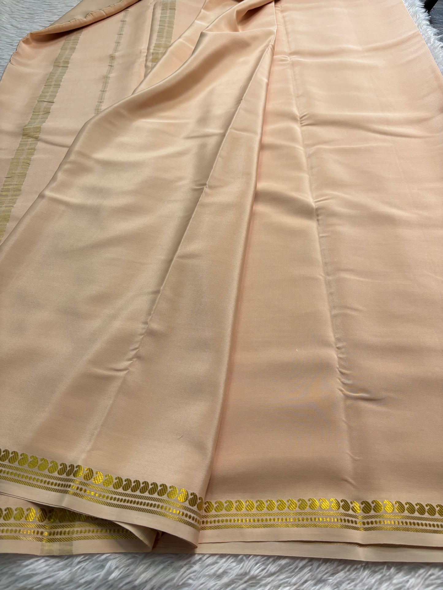Nirmala : Solid Chikoo beige