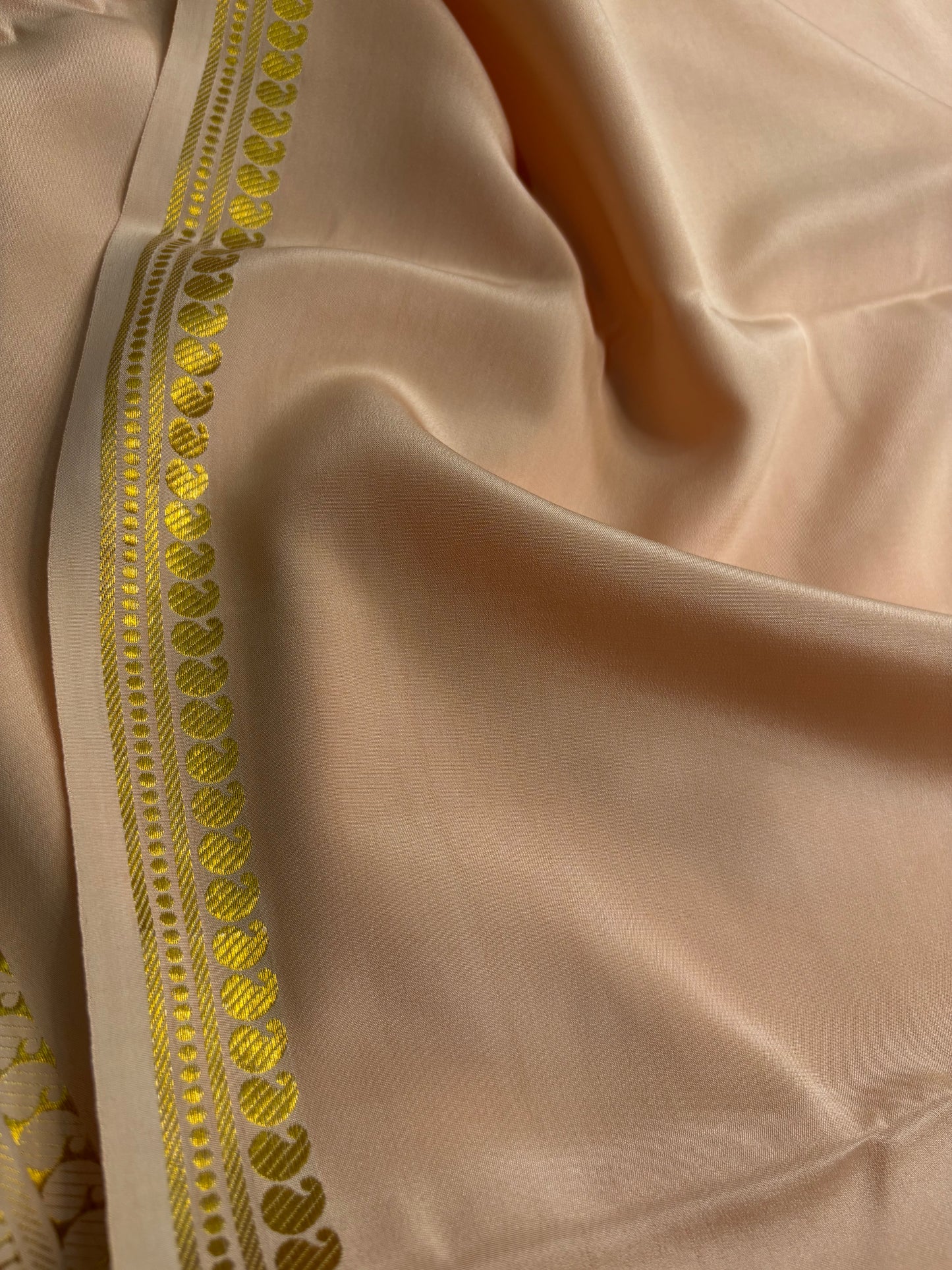 Nirmala : Solid Chikoo beige