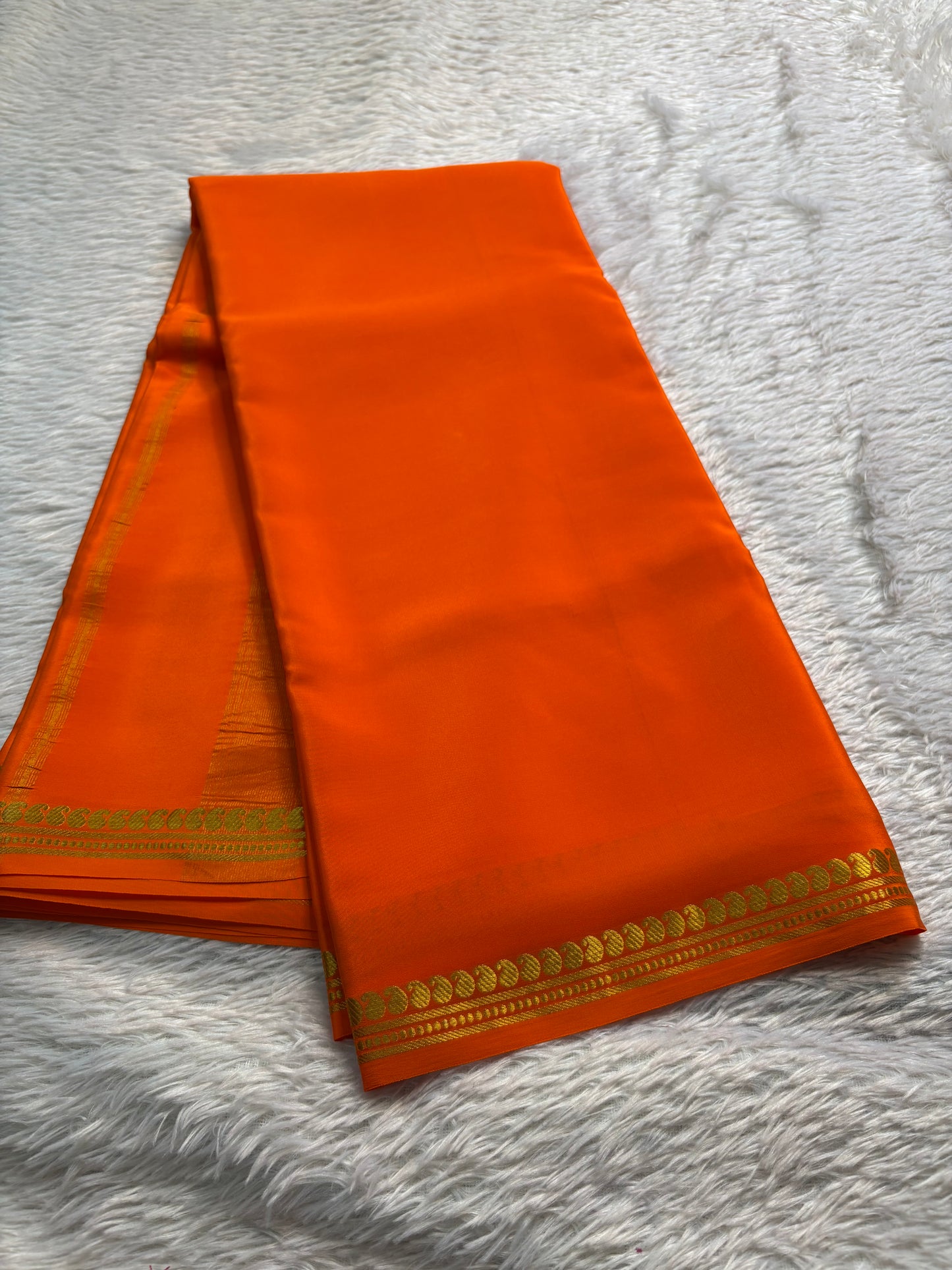 Nirmala : Solid Bright orange
