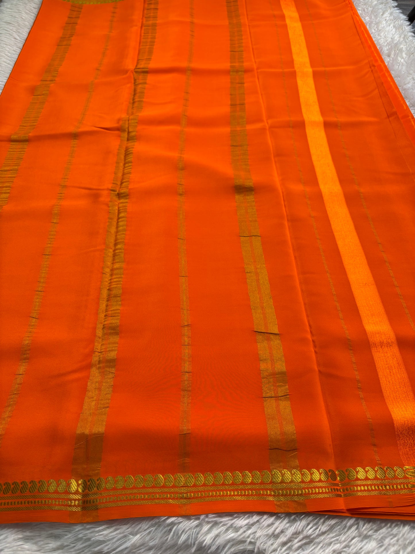 Nirmala : Solid Bright orange