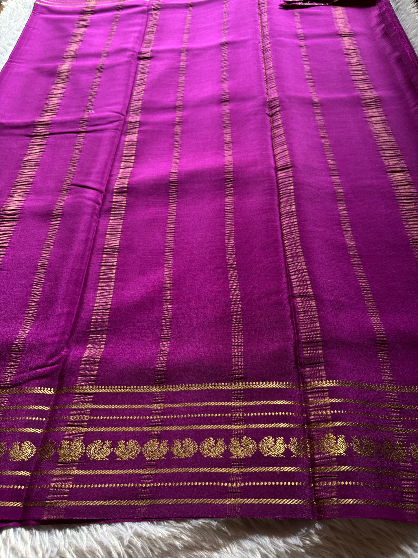 Hamsini : Solid Magenta
