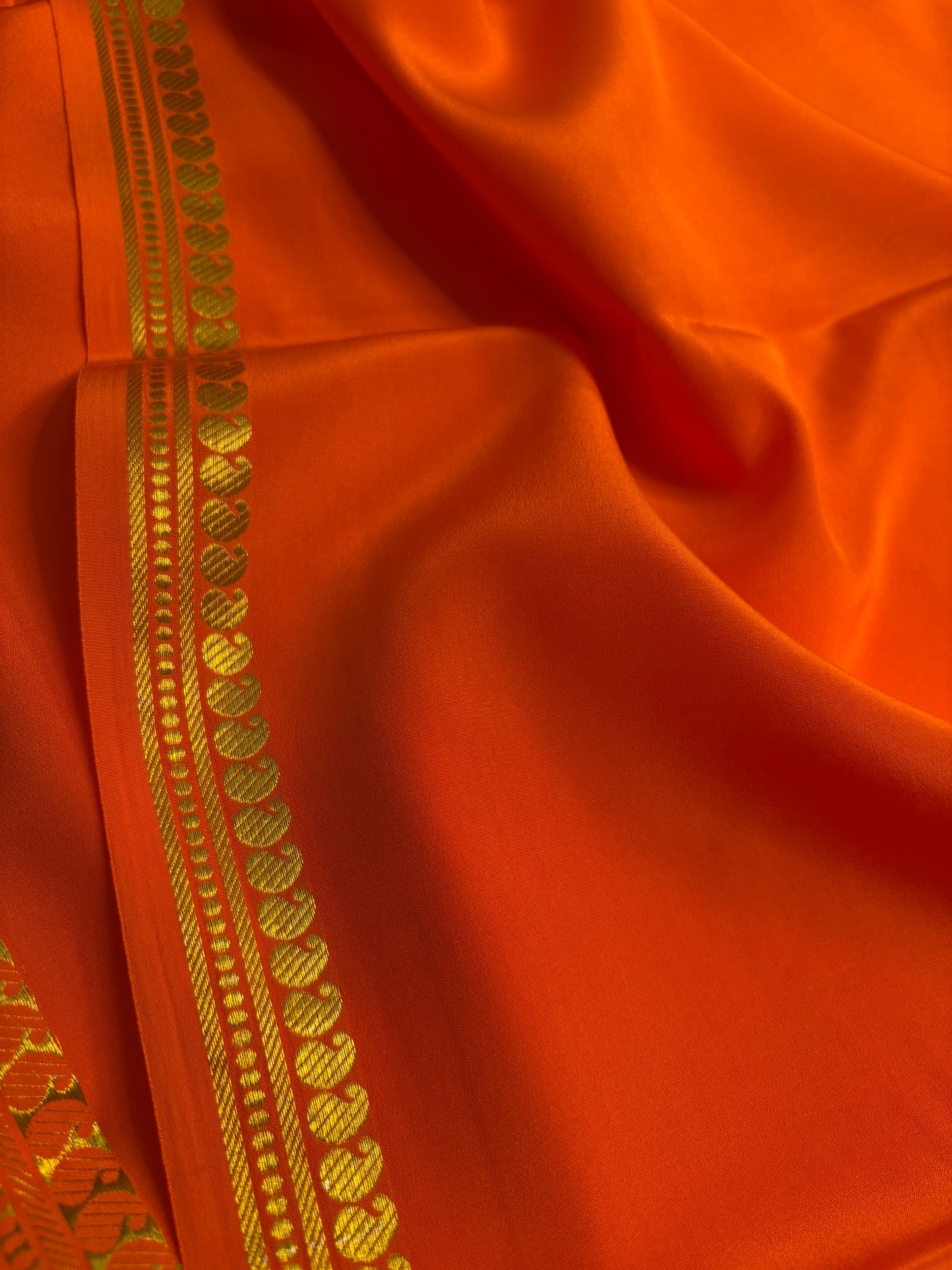 Nirmala : Solid Bright orange