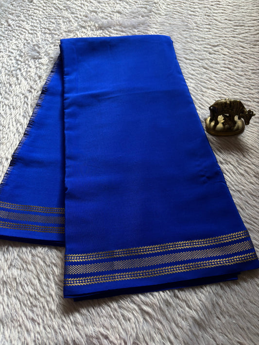 Unnathi : Solid Royal blue