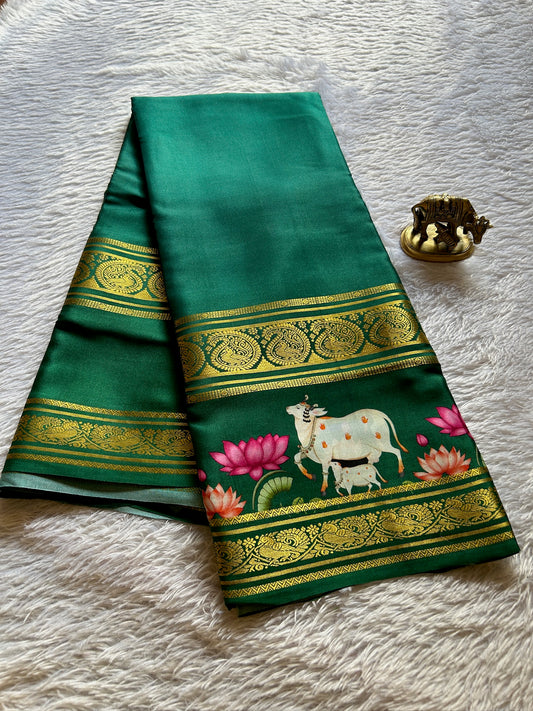 Kasturi : Solid Green