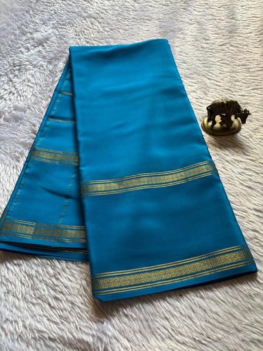 Mridula : Solid Ananda blue