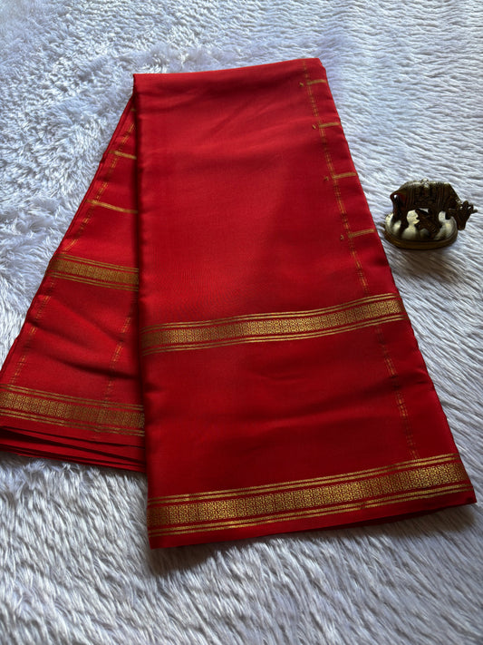 Mridula : Solid Red
