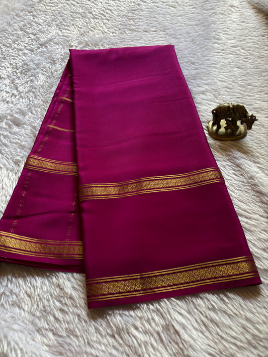 Mridula : Solid Dark magenta