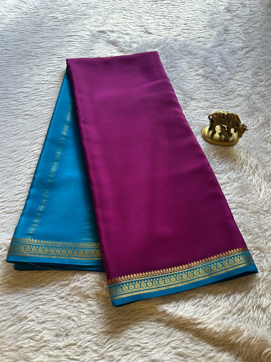 Jyothi (2D) : Dark magenta-ananda blue