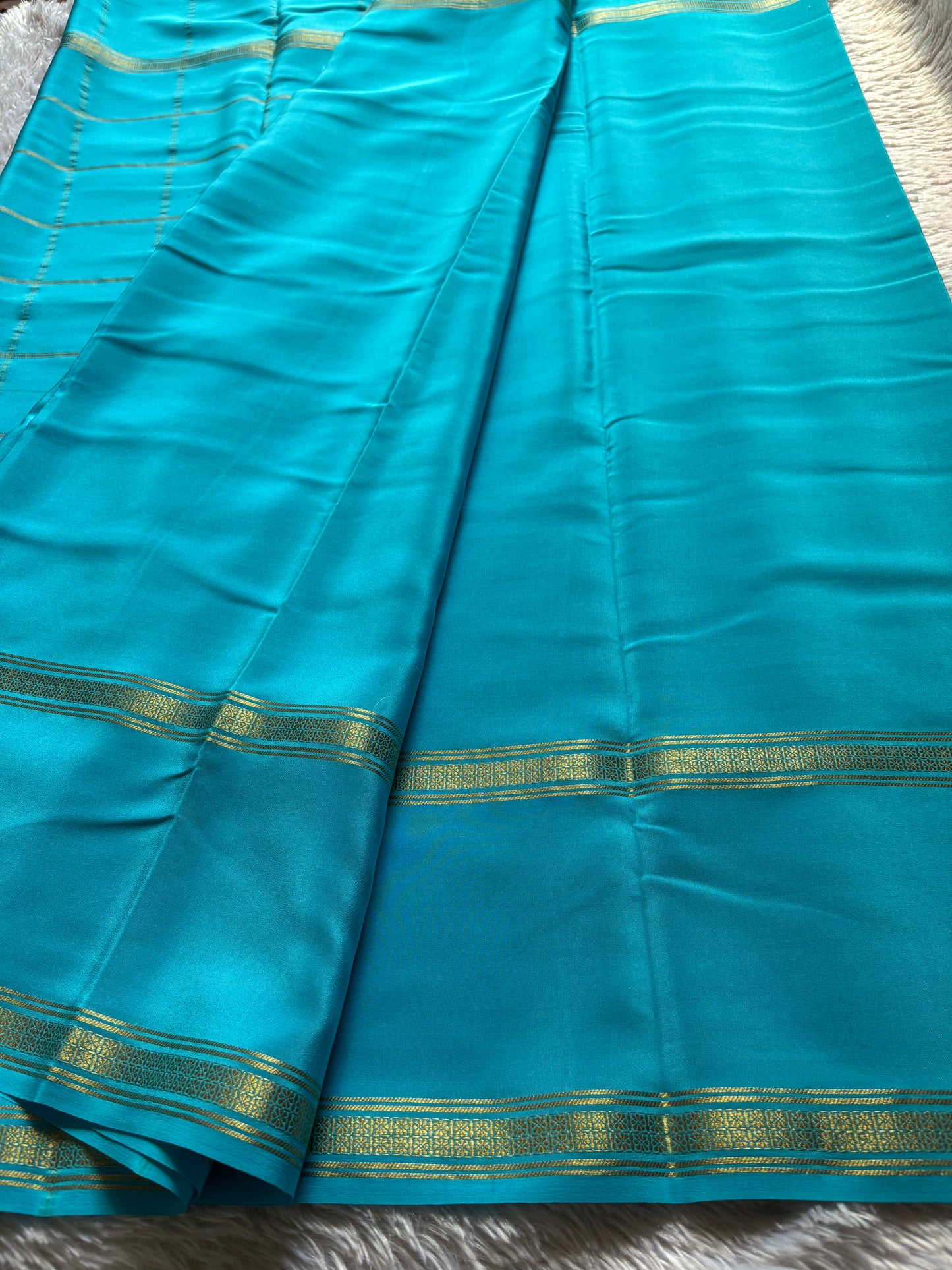 Mridula : Solid Sea blue