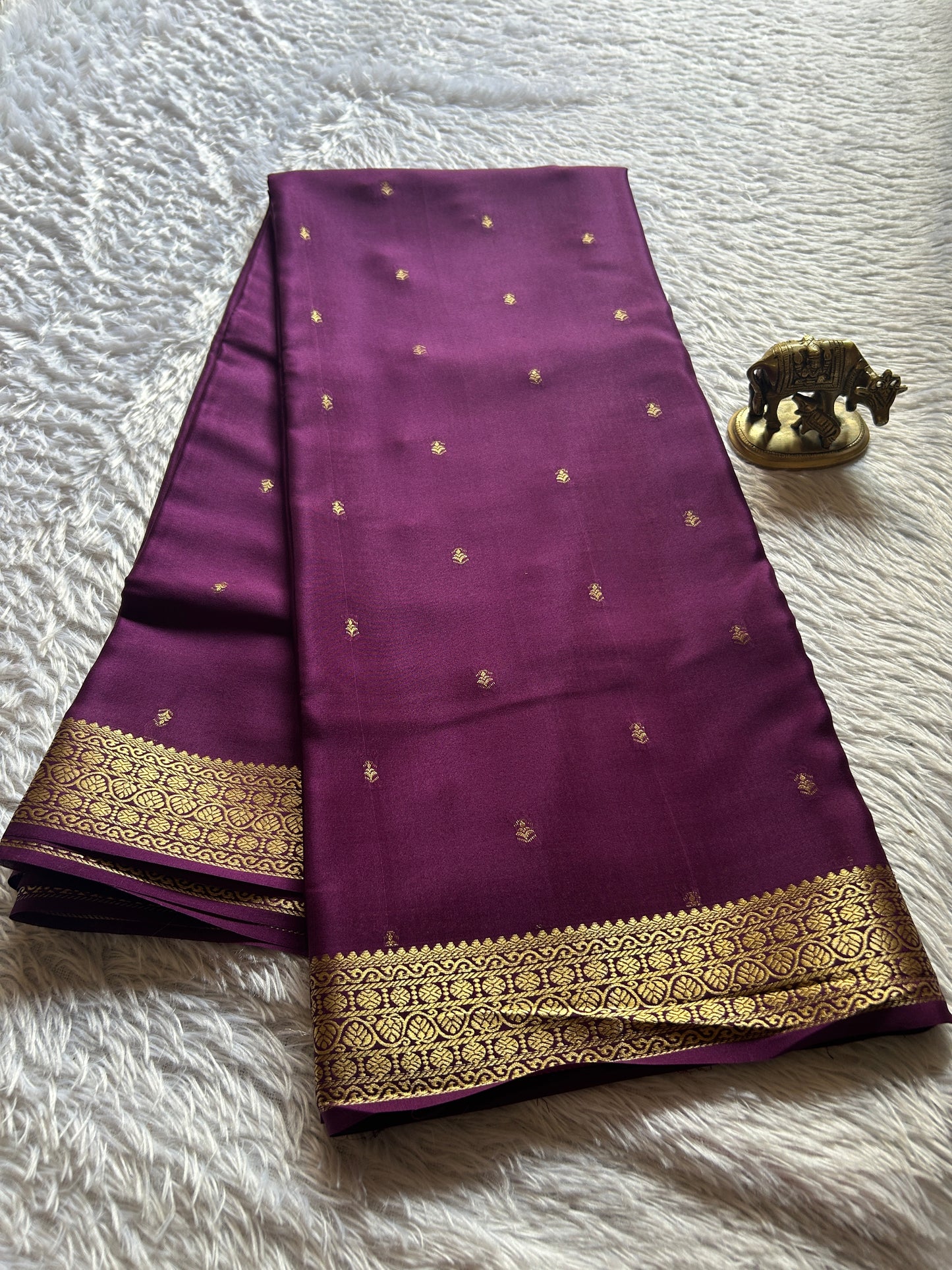 Roshini : Solid Plum