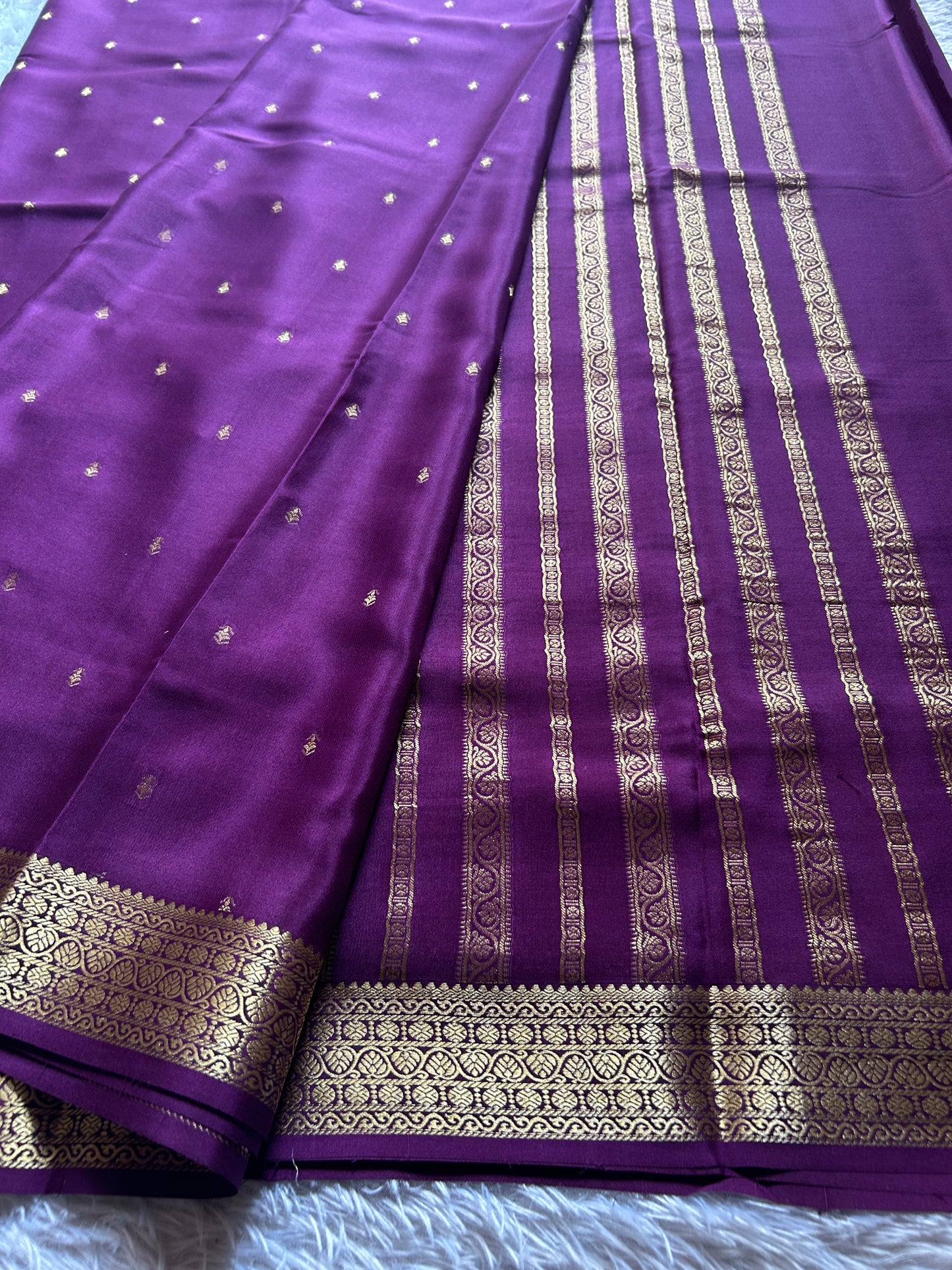 Roshini : Solid Plum