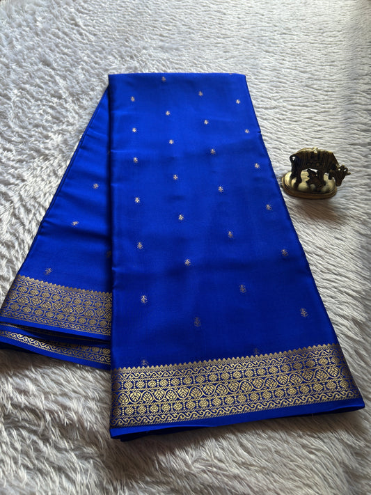 Roshini : Solid Royal blue