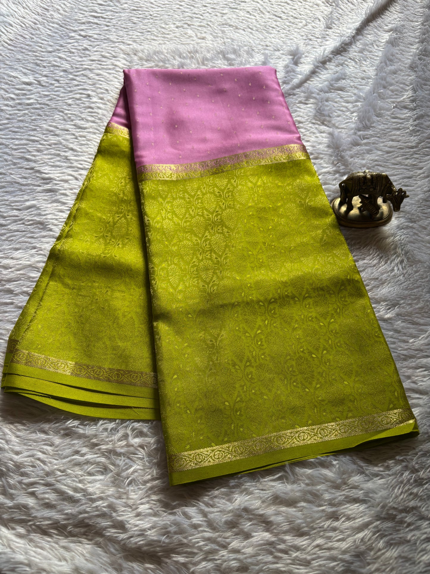 Asha (2D) : Baby pink-olive