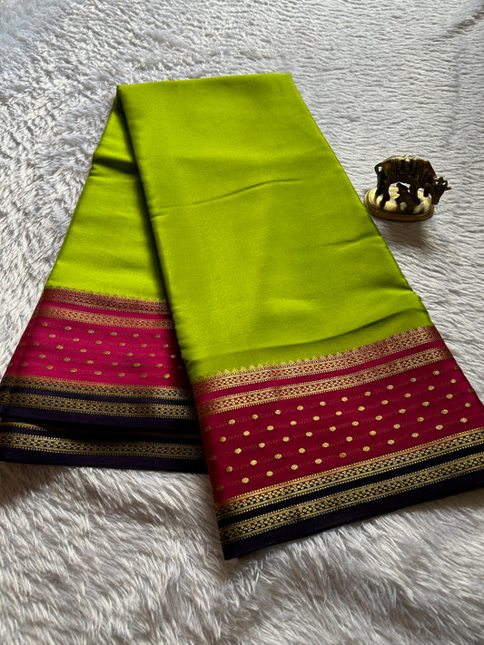 Aradhya (3D) : Lime green-pink-black