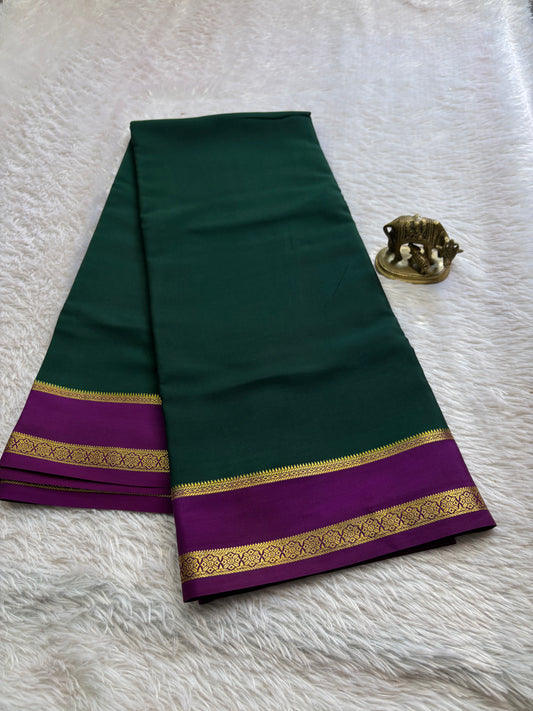 Darshini (2D) : Dark green-dark magenta