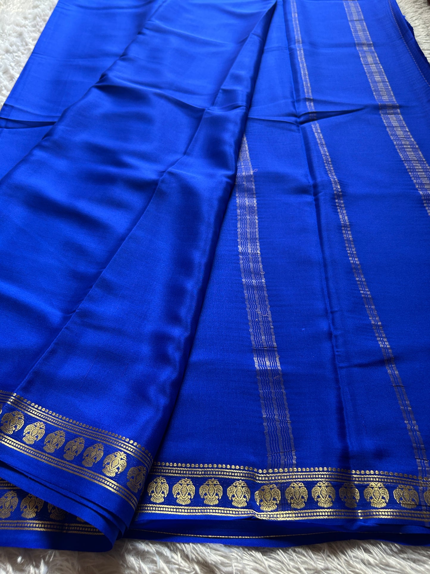 Brunda : Solid Royal blue