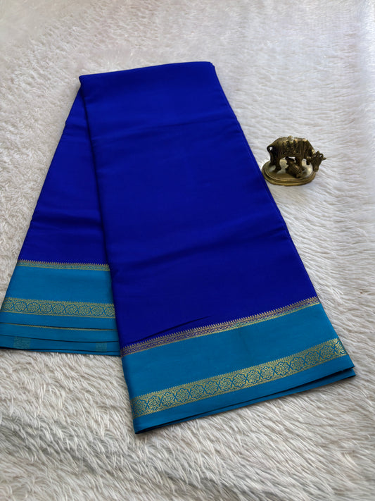 Darshini (2D) : Royal blue-ananda blue