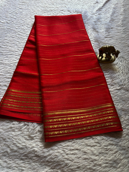 Meghana : Solid Red
