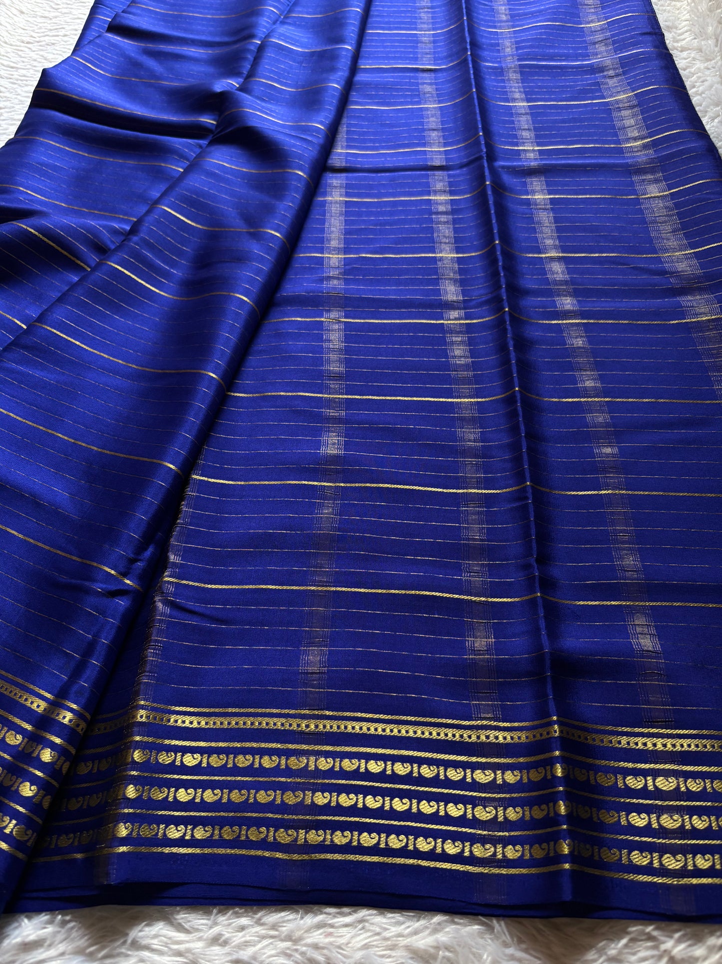 Meghana : Solid Dark blue