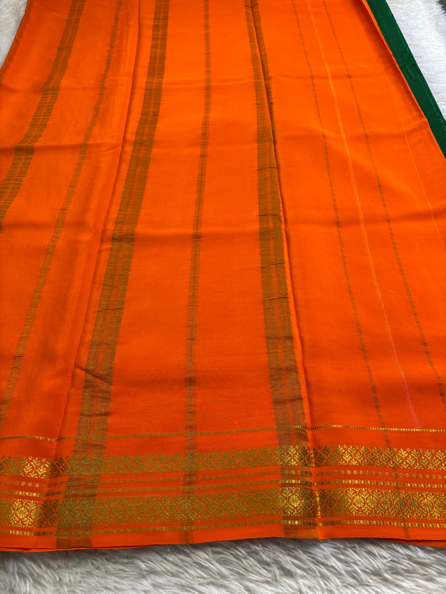 Prathima (2D) : Bottle green-orange