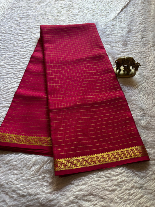 Pavani : Solid Dark pink