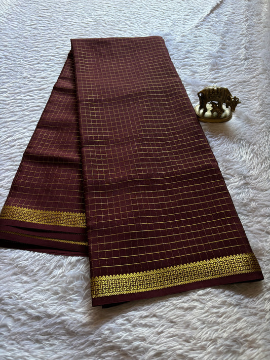 Pavani : Solid Chocolate brown