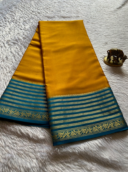 Bhavana (2D) : Golden yellow-ananda blue
