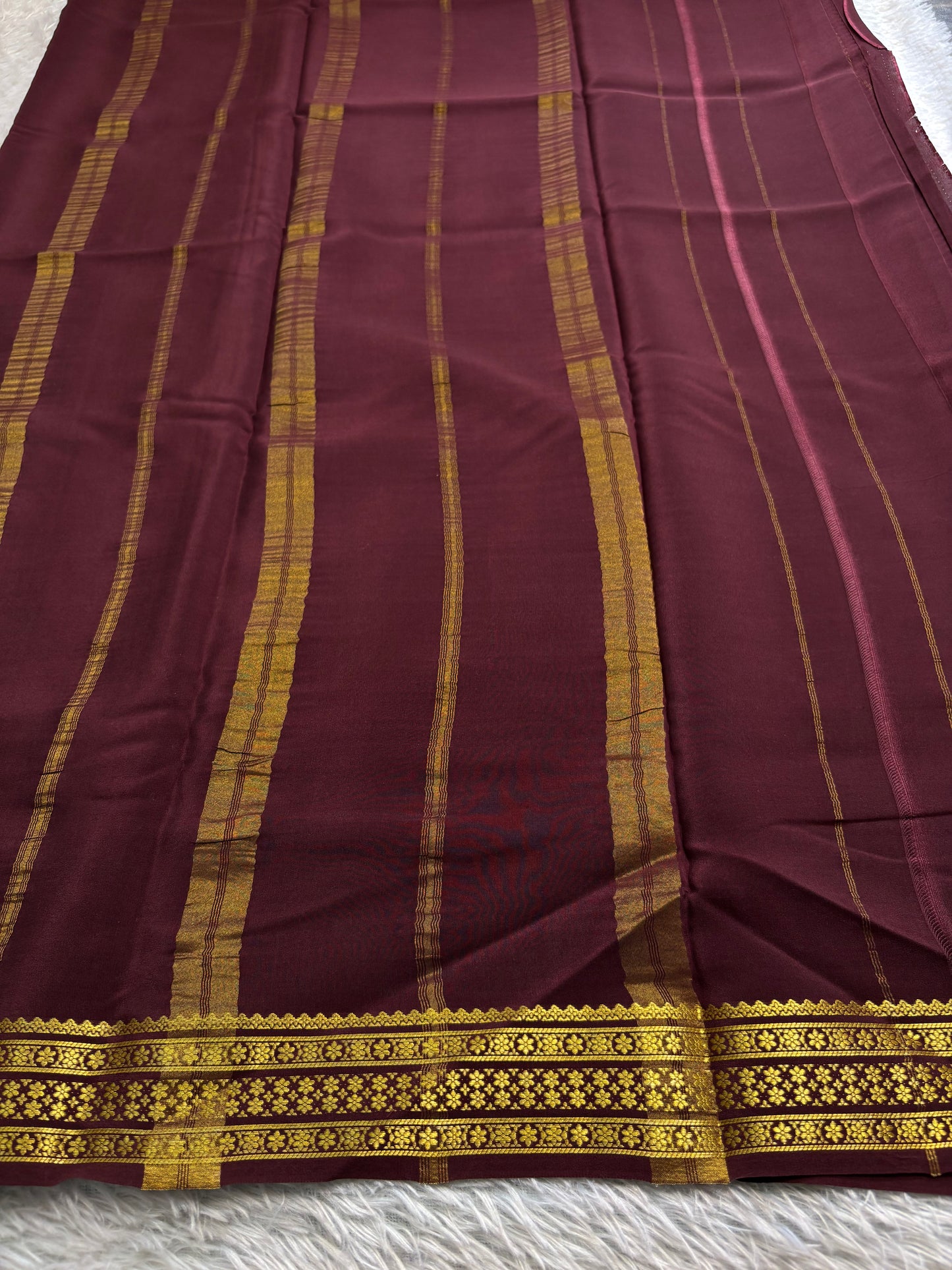 Chandana : Solid Chocolate brown