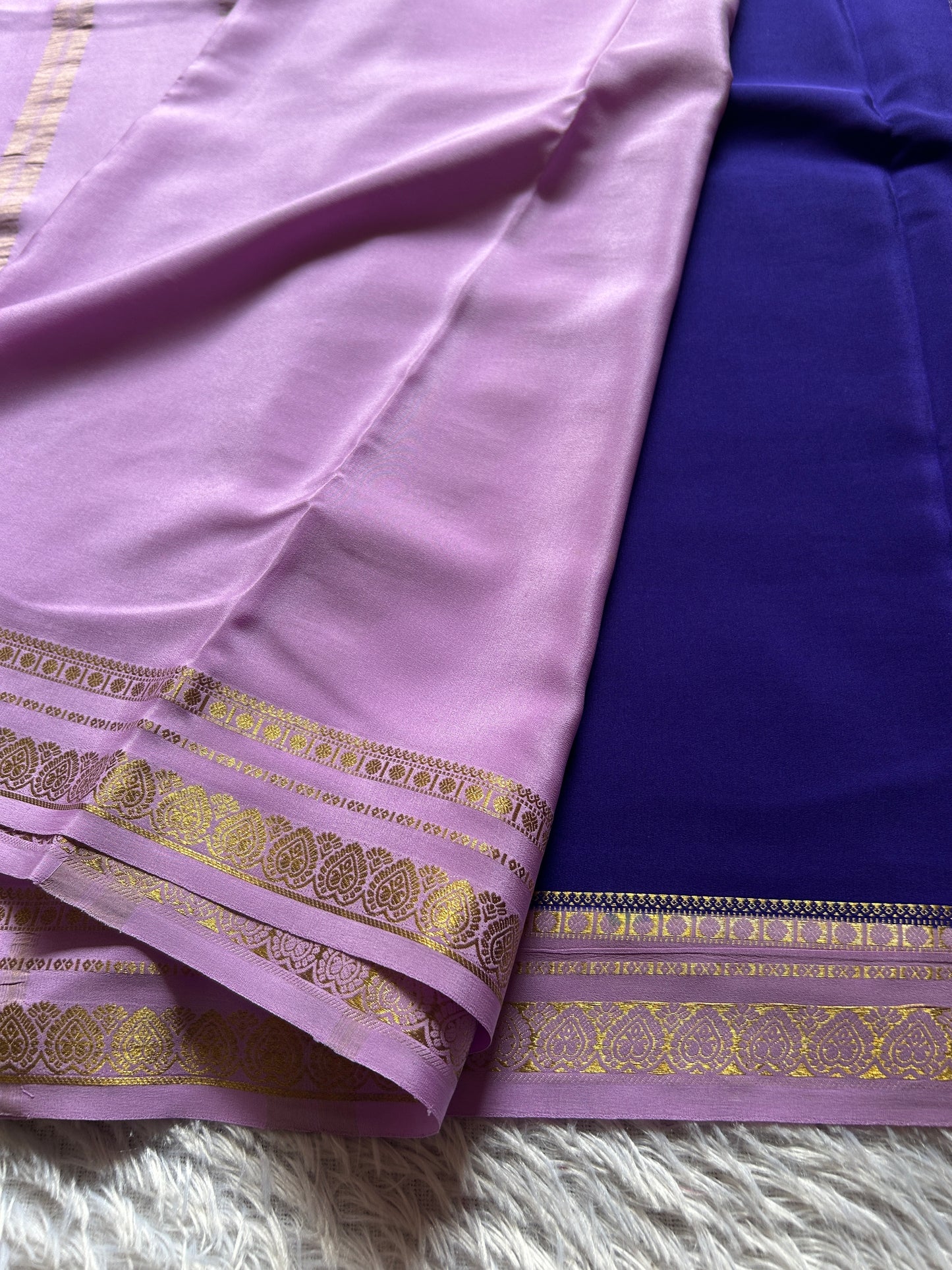 Rohini (2D) : Navy blue-lavender
