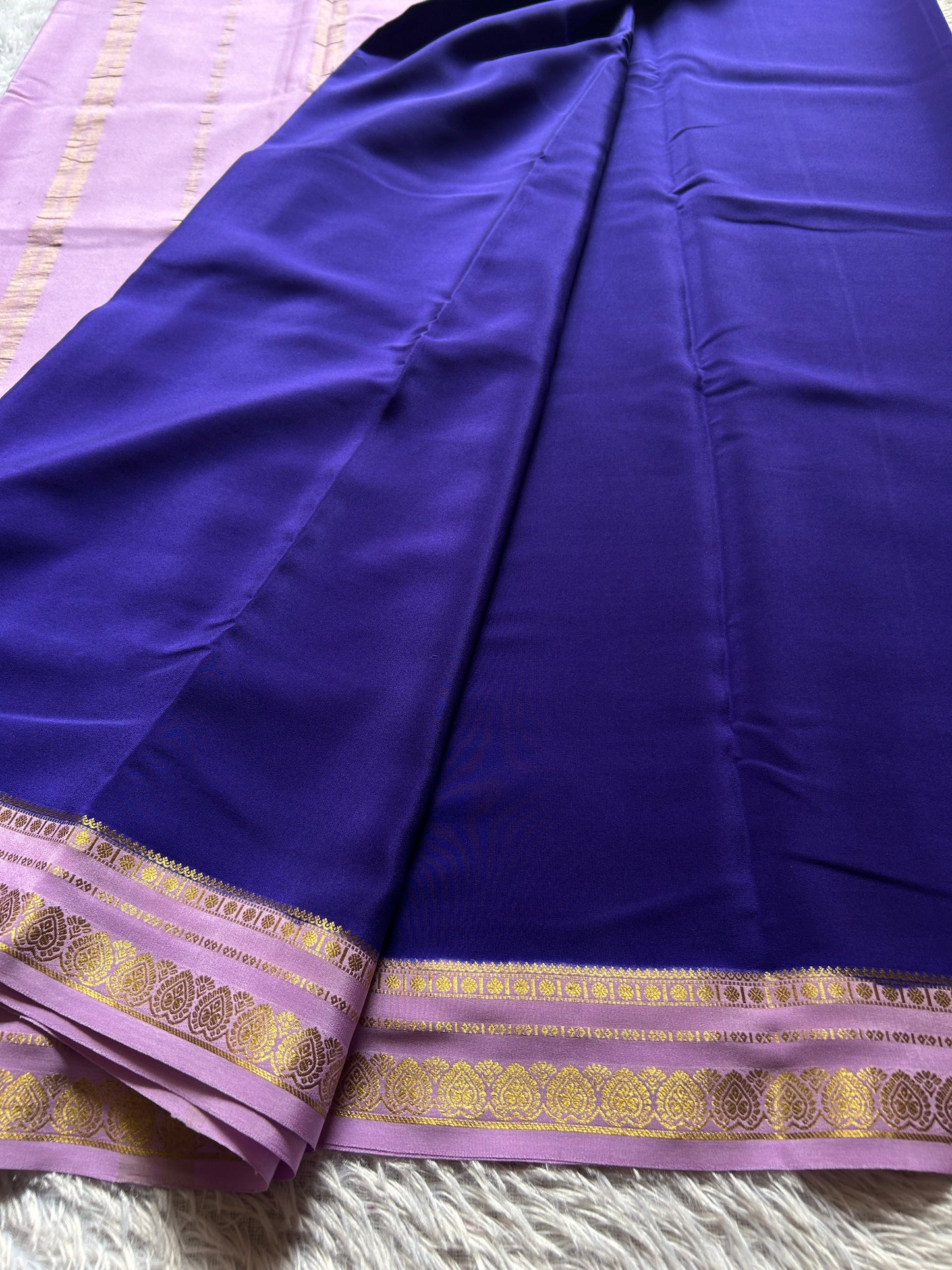 Rohini (2D) : Navy blue-lavender