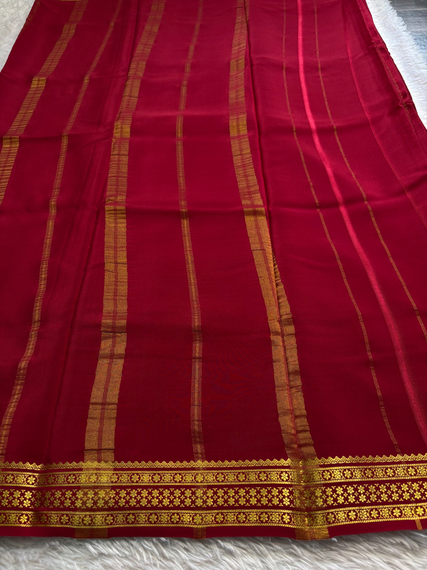 Chandana : Solid Maroon