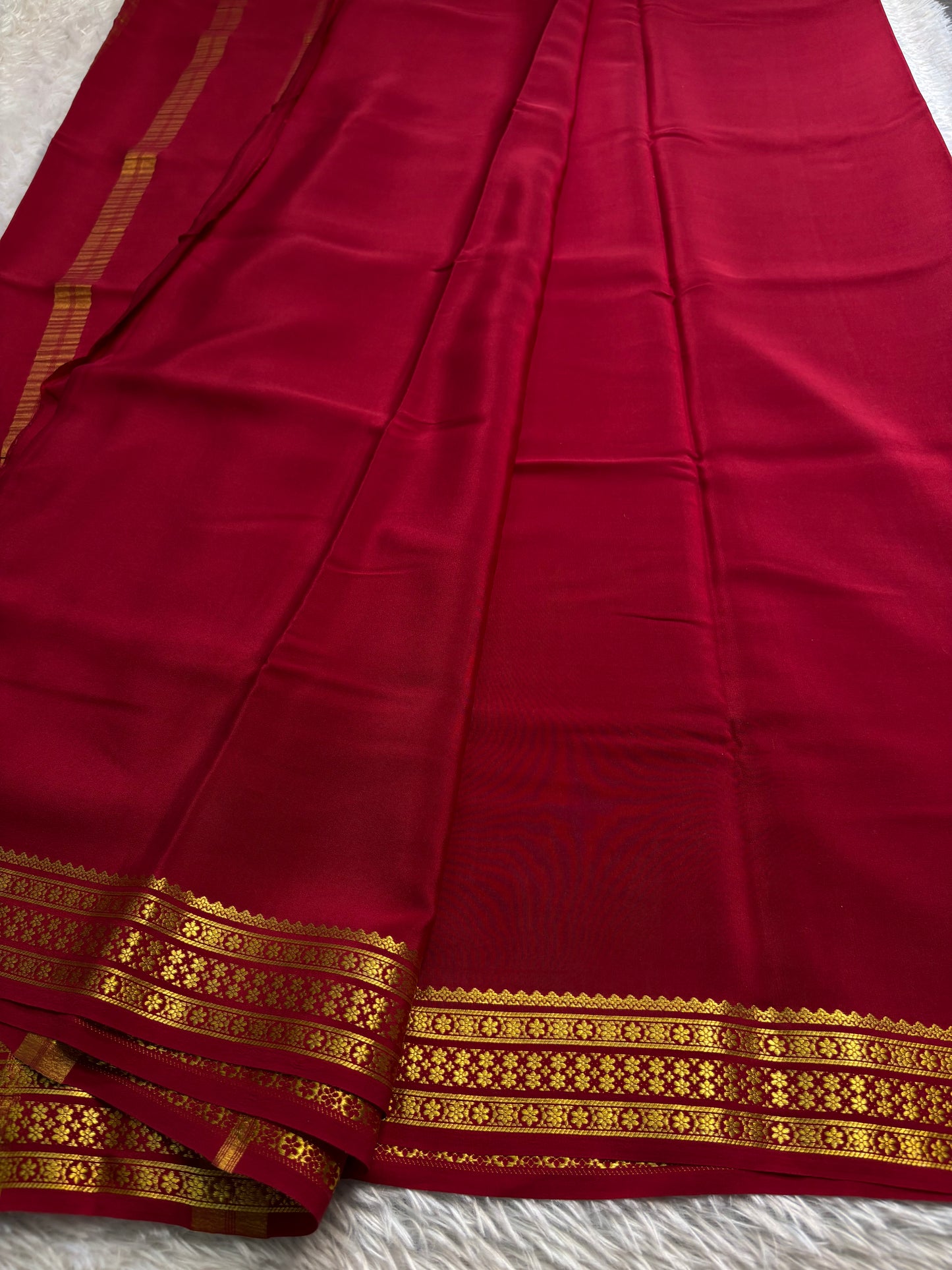 Chandana : Solid Maroon