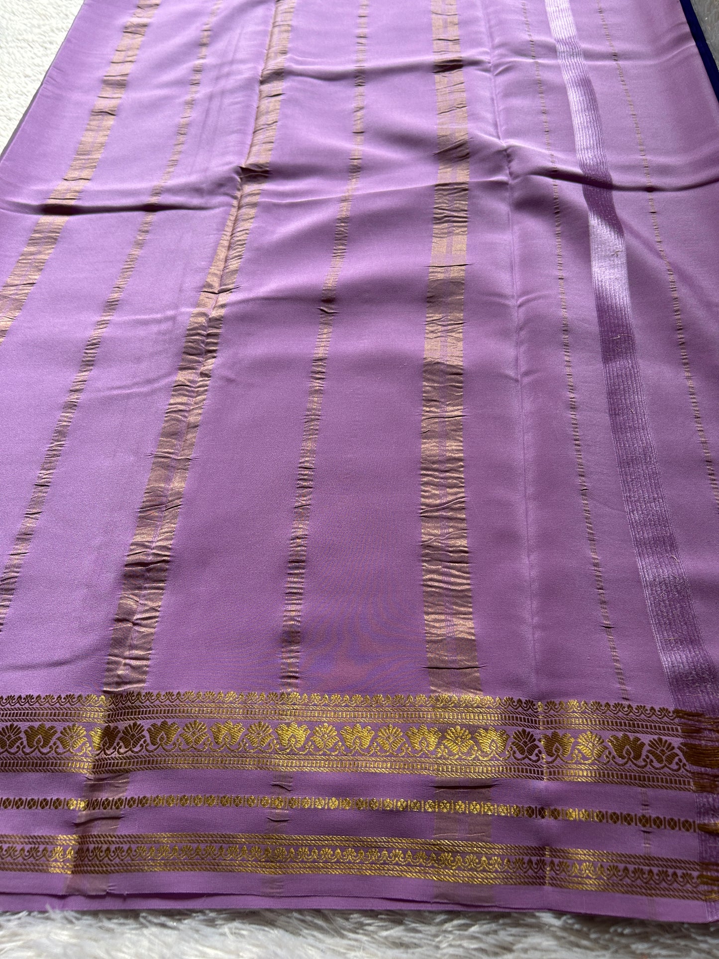 Padmaja (2D) : Dark blue-lavender