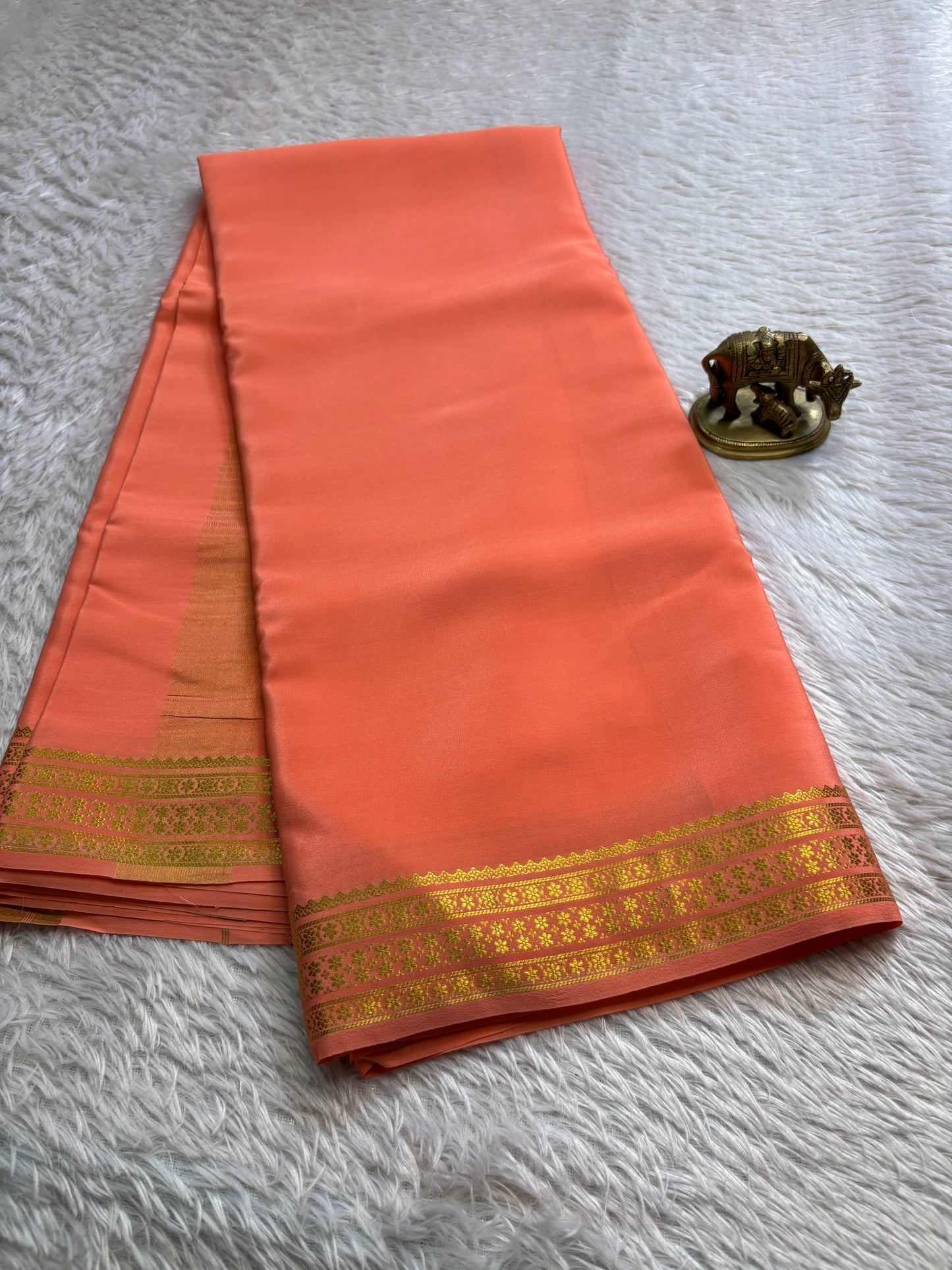 Chandana : Solid Peach