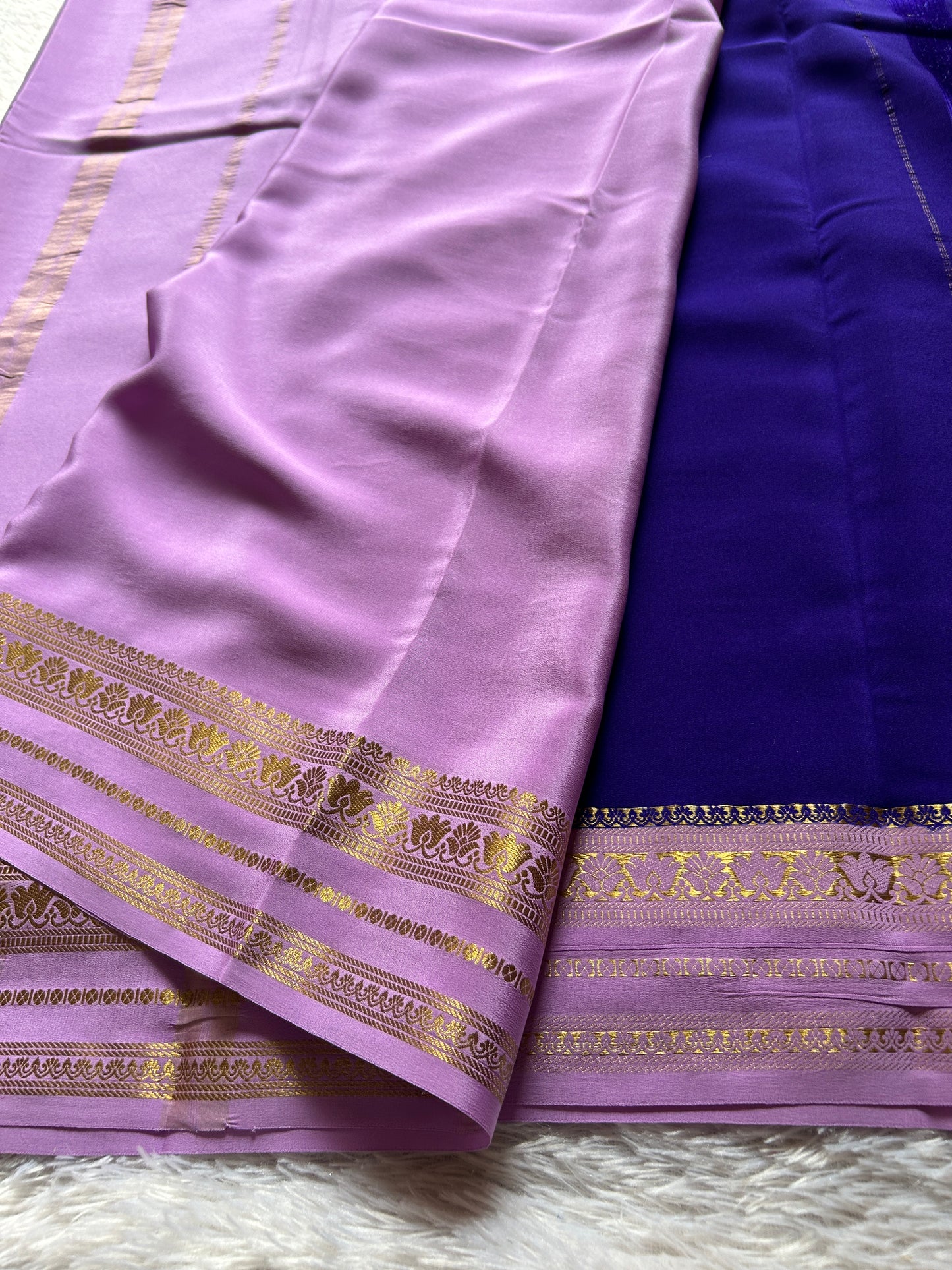 Padmaja (2D) : Dark blue-lavender